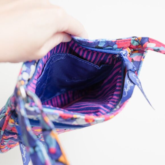 Vera Bradley Impressionista Crossbody Hipster Shoulder Bag EUC - Picture 5 of 5